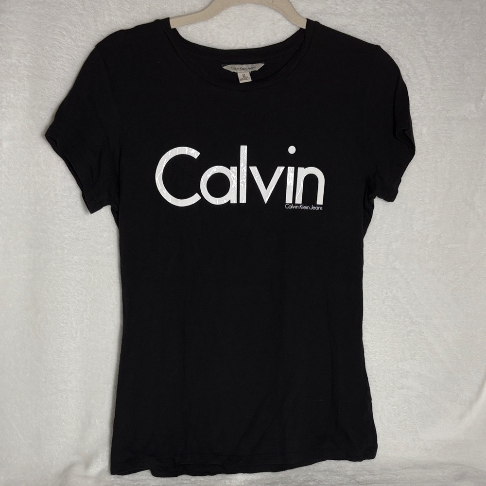CALVIN KLEIN Black Short Sleeve Tee